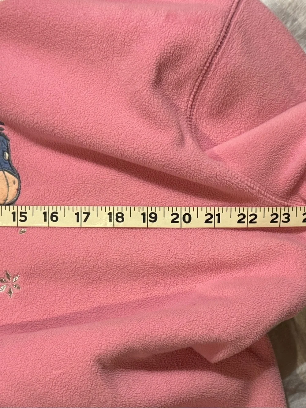 Disney Pink Eeyore Fleece Pullover